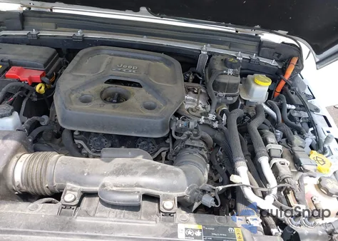 2021 Jeep Wrangler 4Xe Unlimited Sahara 4X4 z USA, uszkodzony, nr VIN 1C4JJXP66MW802866